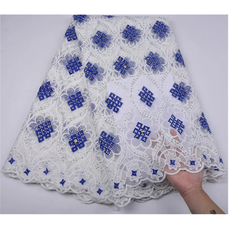 

Latest Beaded Lace Fabric Fashion African Lace Fabric Tulle African French Lace Fabric For Nigerian Women Wedding Fabrics 1257B