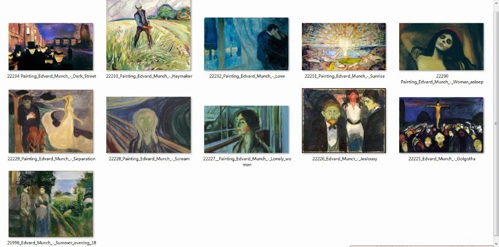 11 доступных картин магниты на холодильник edvard_munch всемирно известные картины