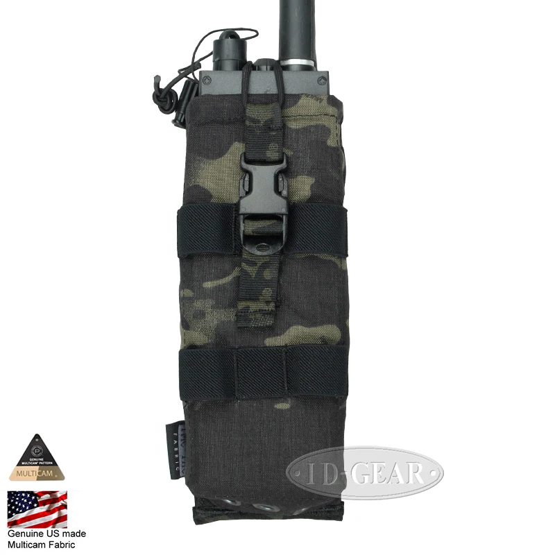 TMC наклон 152 MBTR Радио Чехол Walkie Talkie Чехол Molle Airsoft Wargame Пейнтбол Camo Combat gear TMC2541 мультикам черный