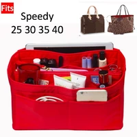 speedy 25 30 35 40neverfull purse organizer waterproof oxford cloth handbag organizer bag in bag tote wdetachable zip pocket