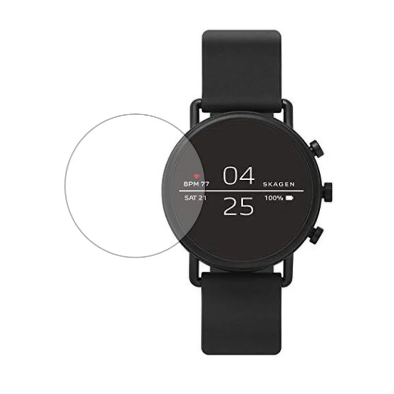 Ультрапрозрачная защитная пленка из закаленного стекла для часов skgen Falster 2 Smartwatch