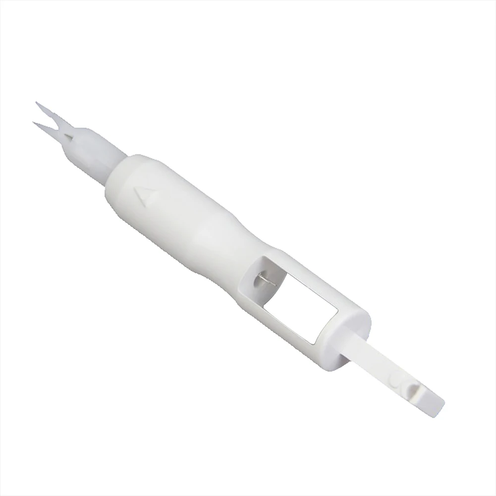 

Top quality Needle Threader Insertion Applicator Handle Thread For Sewing Tool Machine Sew White 7.2*1 CM