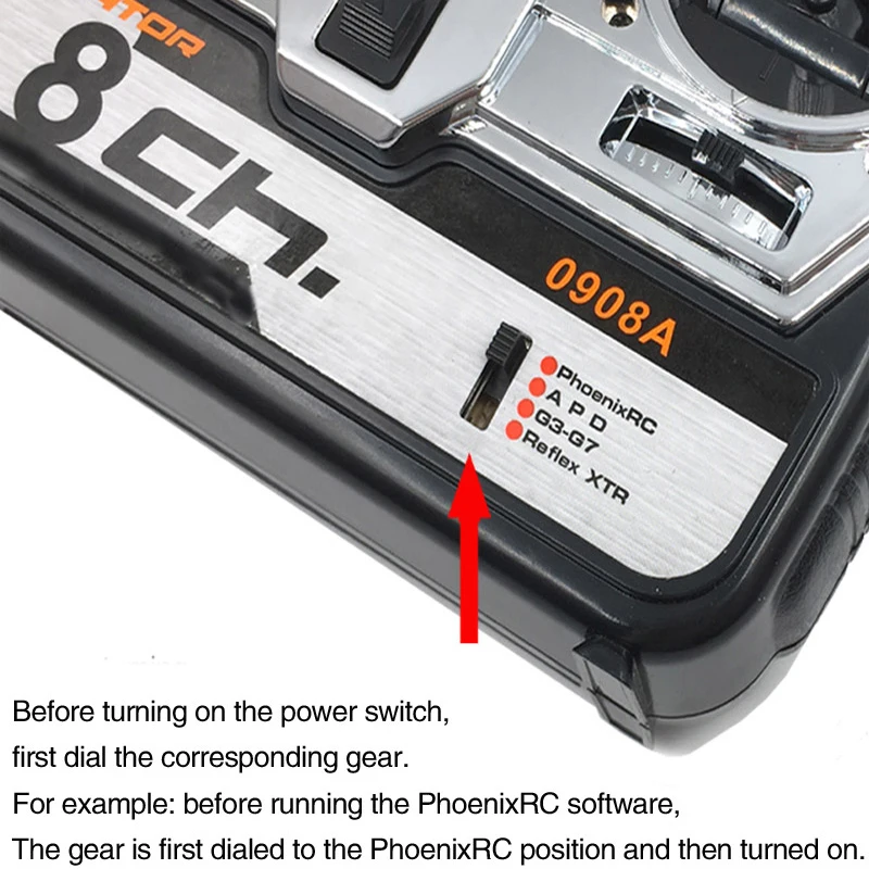 Симулятор полета G7 Phoenix 5 0 XTR 8 каналов пульт дистанционного управления Дрон Phantom