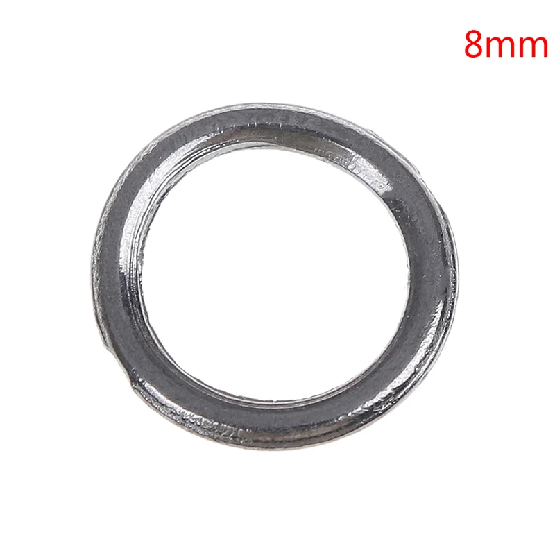 Black 8mm 100 шт./лот бюстгальтер кольца крючки-слайдеры Lingeria регулятор нижнее белье аксессуары серебро/золото/розовое золото торговля - Цвет: Black 8mm