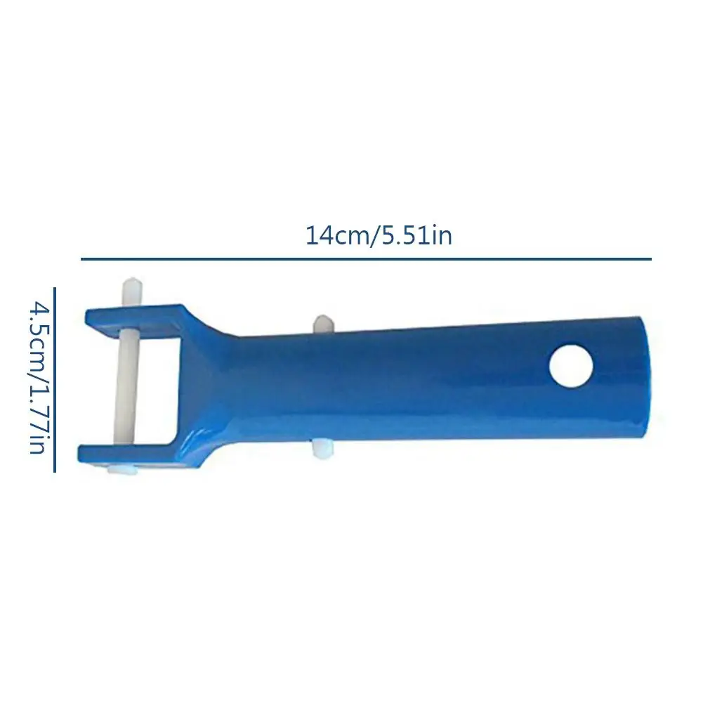 2 шт бассейн спа вакуумная головка замена ручки с v-клипсой и иглой Синий Замена |