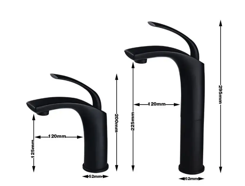 

Basin Faucet Elegant Bathroom Faucet Hot and Cold Water Basin Mixer Tap White/Black Sink Faucet Brass Toilet Sink Water Crane