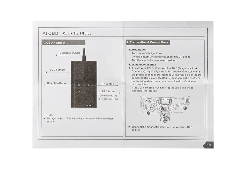 LAUNCH X431 AI OBD OBD2 EOBD код считыватель сканер OBD 2 Автомобильный сканирующий инструмент Поддержка всех 10 моделей OBDII тест PK AD310 OM123 ELM327