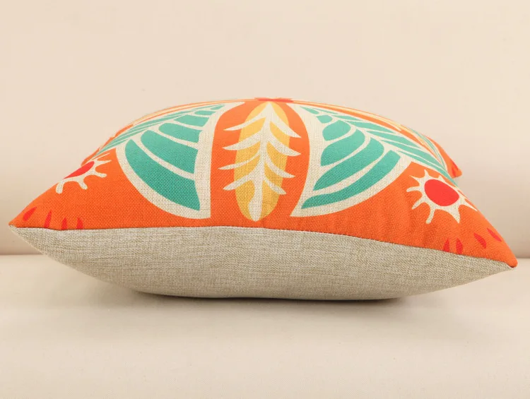 Дерево цветок геометрическая фигура Чехлы хлопок белье Декоративные подушки