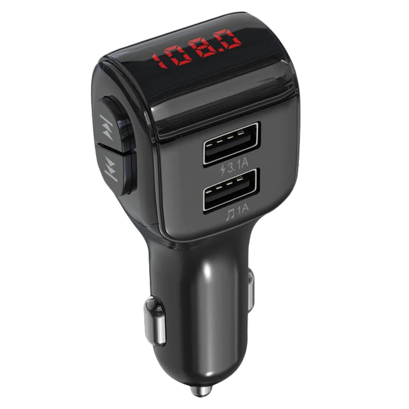 Автомобильный MP3-плеер Bluetooth Dual usb зарядка зарядное устройство Обнаружение