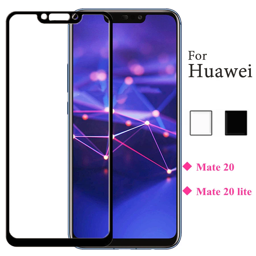 Защитное стекло для huawei mate 20 lite протектор экрана huavei mate20 легкий закаленный