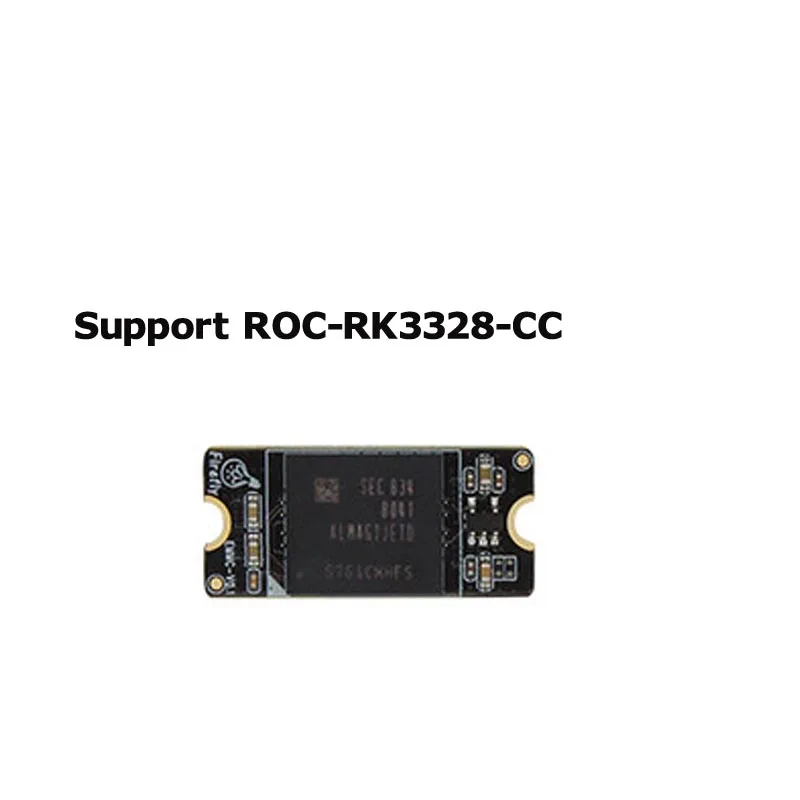 Подключаемый EMMC модуль, ROC-RK3399-PC ROC-RK3328-CC выбор платы развития - Цвет: Белый