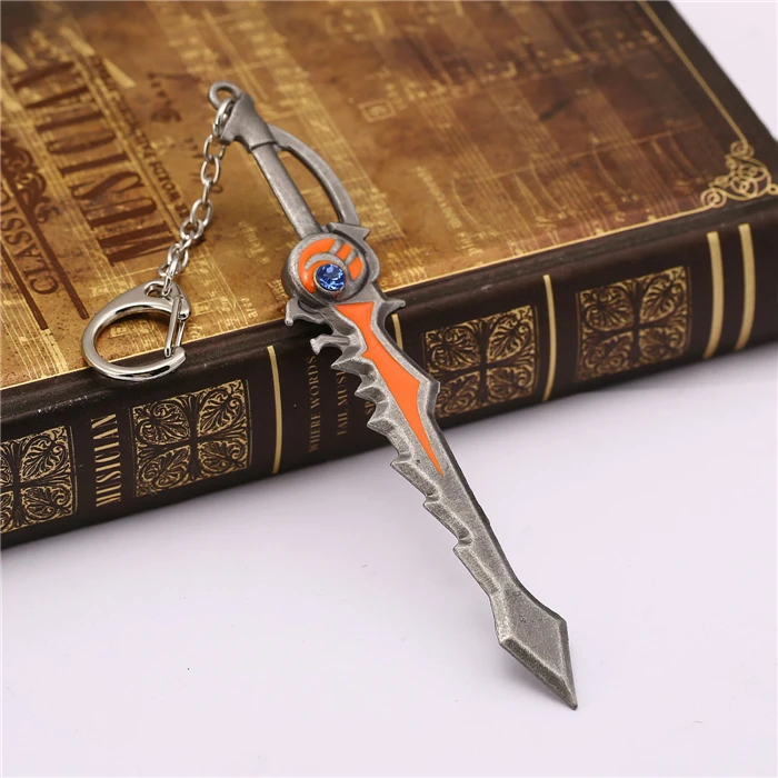 Dota 2 брелок для ключей Ember Spirit Sword, брелок для ключей, модный брелок для ключей в виде автомобиля chaviro Game, кулон для мужчин, подарок, ювелирные изделия
