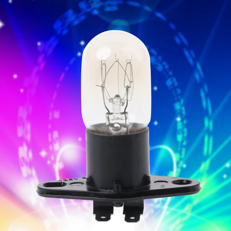 

Microwave Oven Global Light Lamp Bulb Base Design 250V 2A Replacement Universal