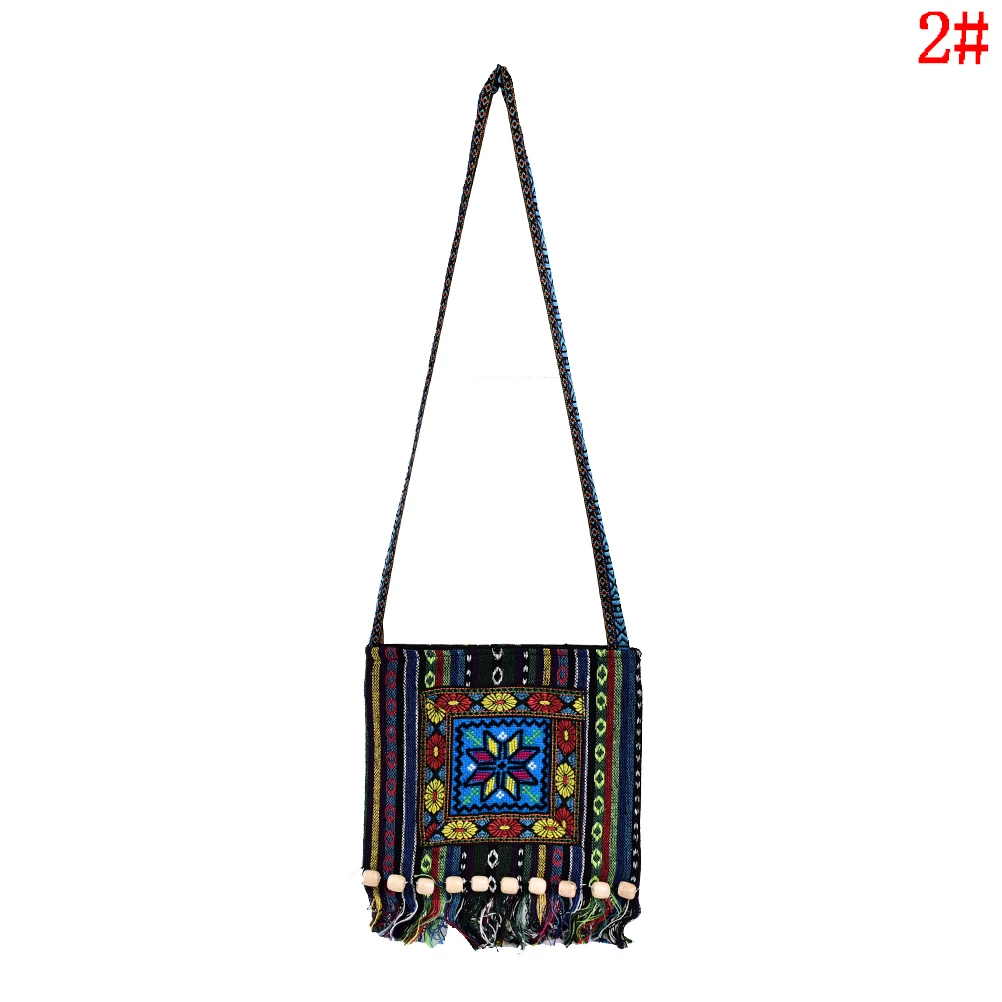 Китайская женская сумочка Hmong с вышивкой 28*31 см сумки мессенджеры в стиле бохо