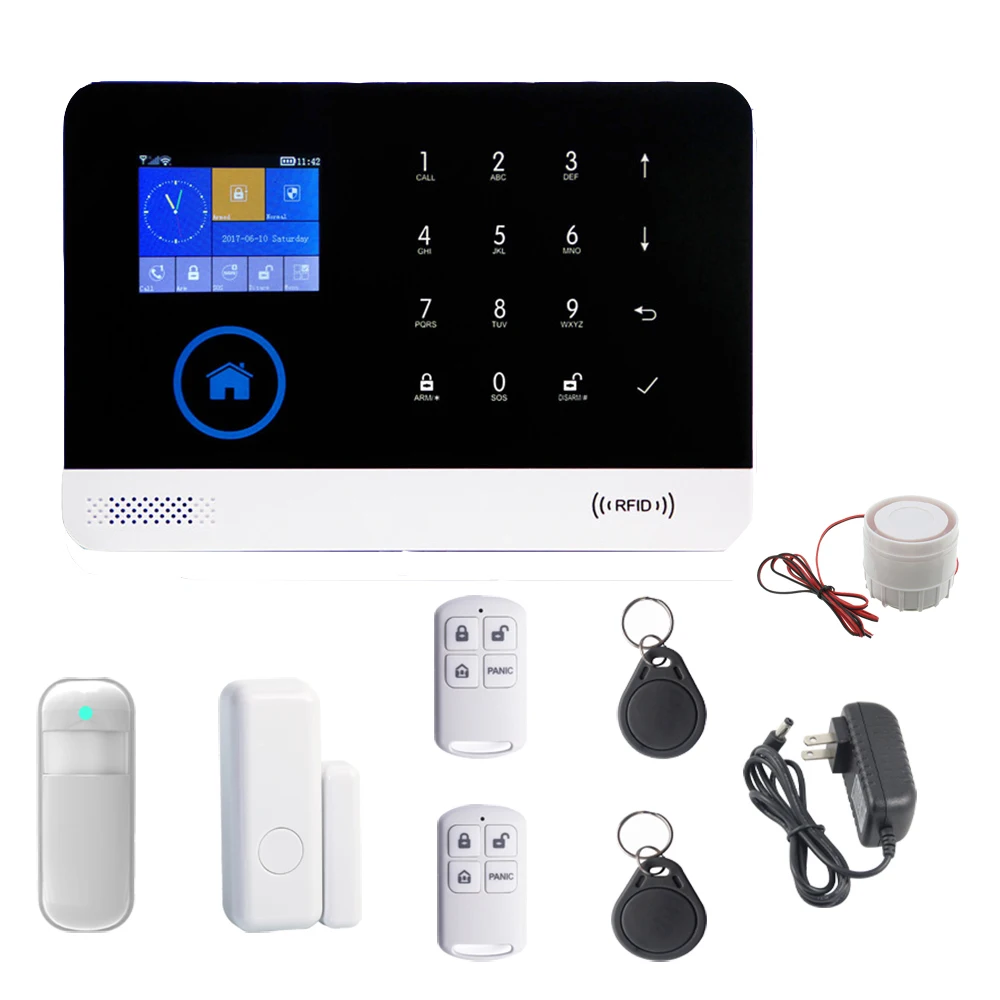 Безопасность сенсорный экран клавиатура ЖК дисплей Wifi GSM 3G IOS Android приложение