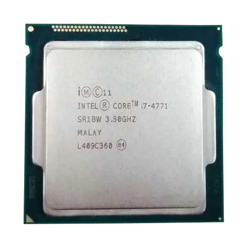 Intel Core Processor I7 4771 CPU 3.5GHZ LGA 1150 Quad core 8 threads | Компьютеры и офис
