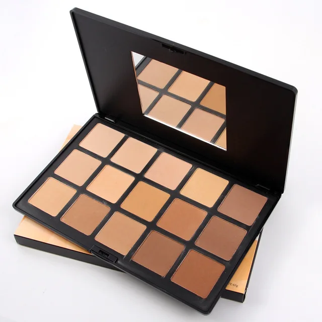 Пудра для лица компактная Косметика Минеральная основа макияжа контурная