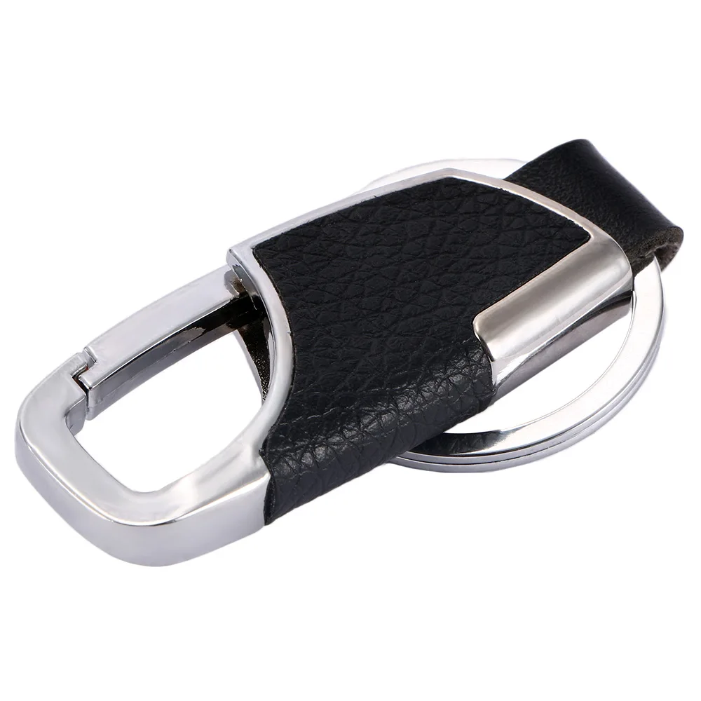Натуральная кожа мужской автомобильный брелок сумка Подвеска Пряжка из