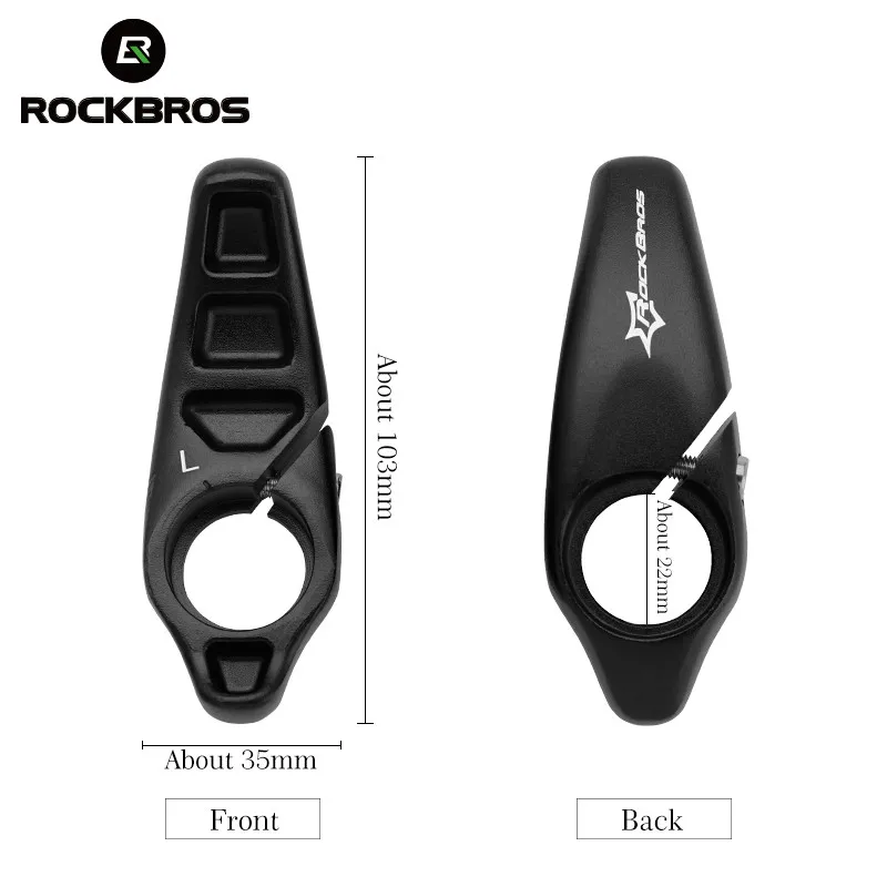 Алюминиевые велосипедные ручки RockBros MTB для горного велосипеда концы баренда руля