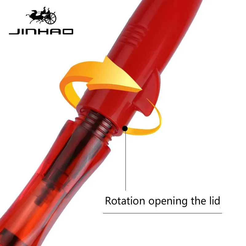 Jinhao Shark авторучка для каллиграфического Pen чернильная ручка Pluma Канцтовары