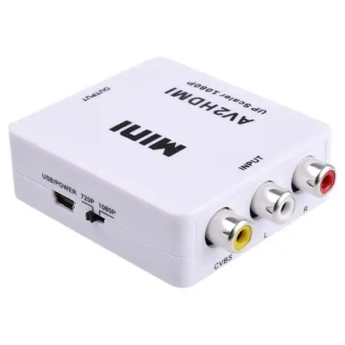 Мини конвертер HDMI в AV 3RCA композитный ТВ/ПК/PS3/Blue ray DVD 1080P для FPV самолета|fpv hdmi|hdmi fpvmini