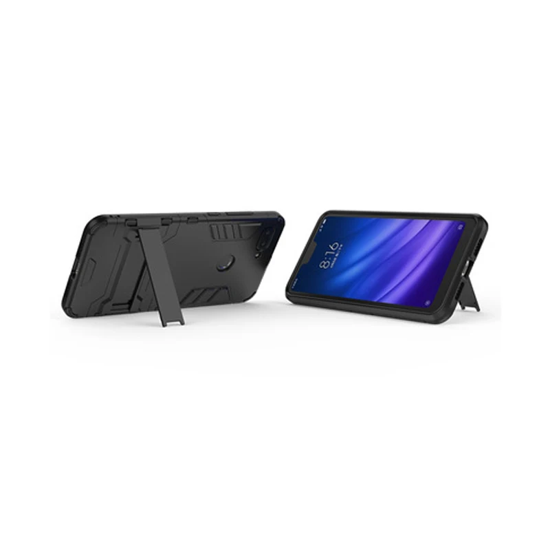Бронированный защитный чехол Железного человека для телефона xiaomi 8Lite ТПУ Рамка