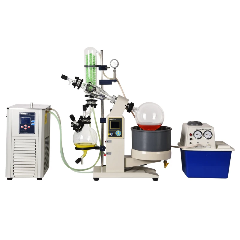 Новый лабораторный роторный испаритель на 5 л стеклянный моторный подъемник