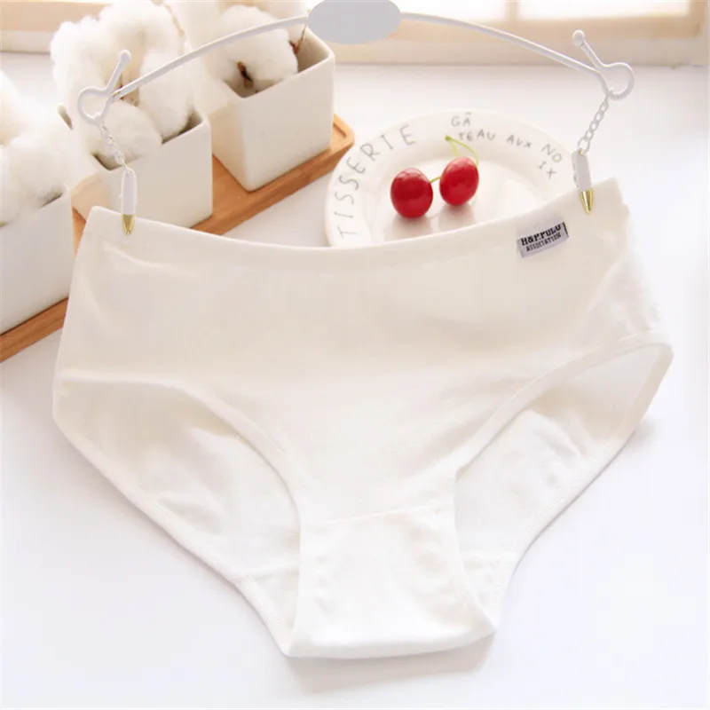 1 pcs Sexy Lingerie Women Underwear 100% Cotton Everyday Ladies Girls Panties Briefs Intimates Knickers for Girl |