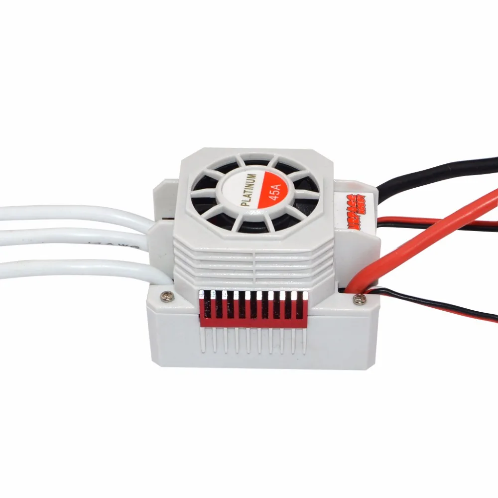 Водонепроницаемый набор SURPASS HOBBY Platinum 2845 3100kv/3800KV бесщеточный мотор с 45A ESC для 1/14 1/12