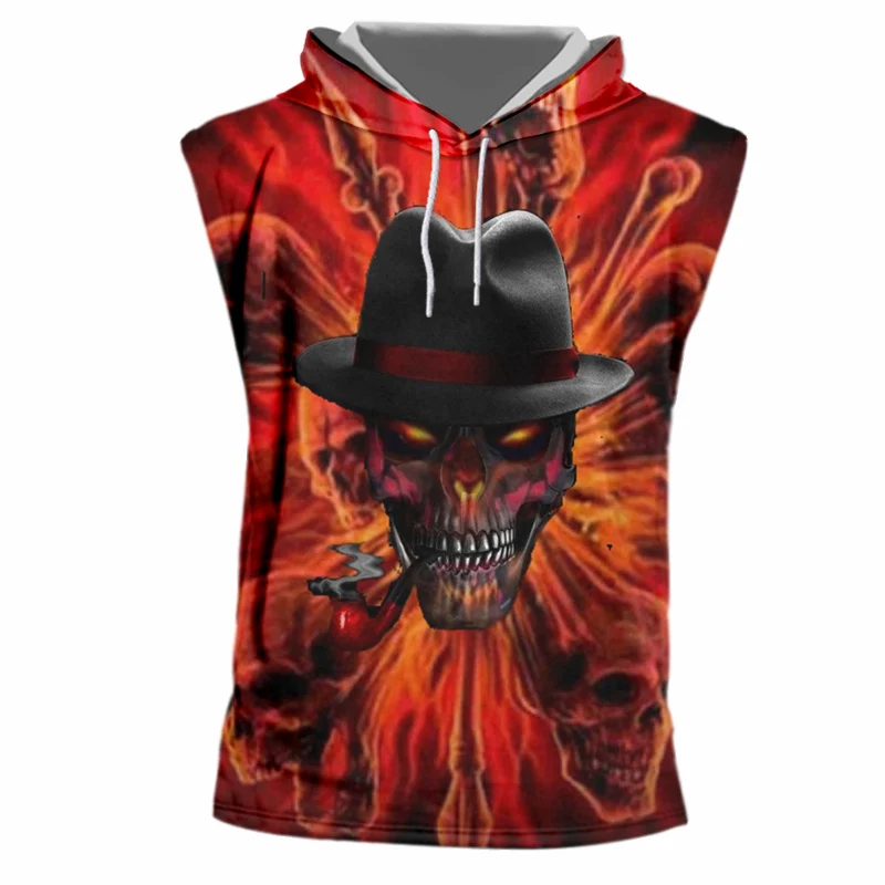 OGKB унисекс хип-хоп без рукавов толстовки пуловеры для мужчин/женщин крутой принт