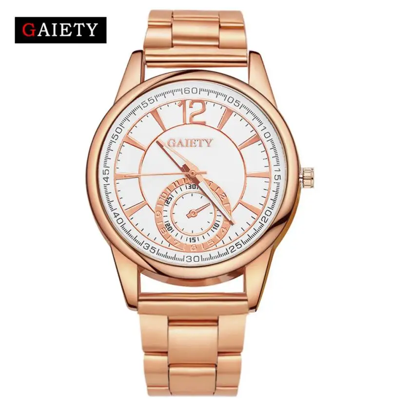 Женские кварцевые часы Relojes Mujer Элегантные повседневные аналоговые золотого