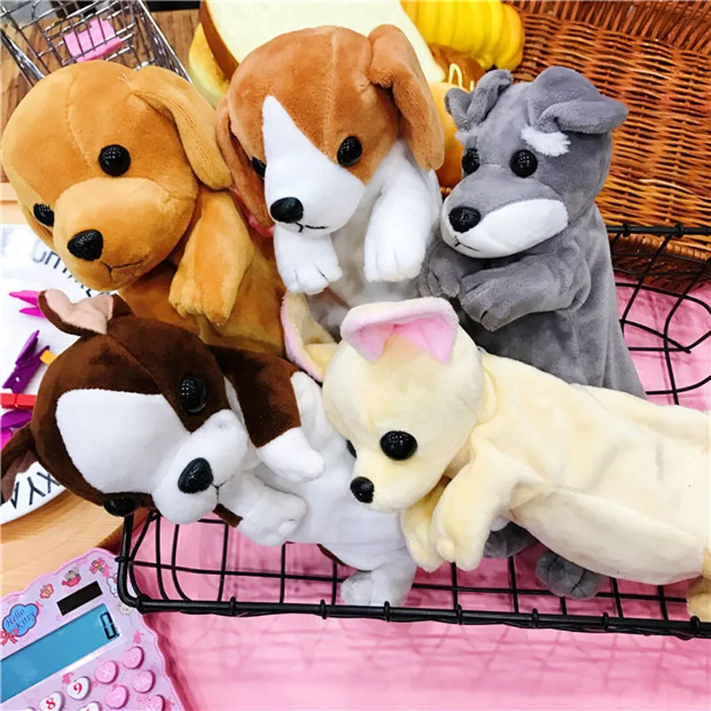 Брелок для ключей такса плюшевые брелки с собаками пенал чехол милыми животными