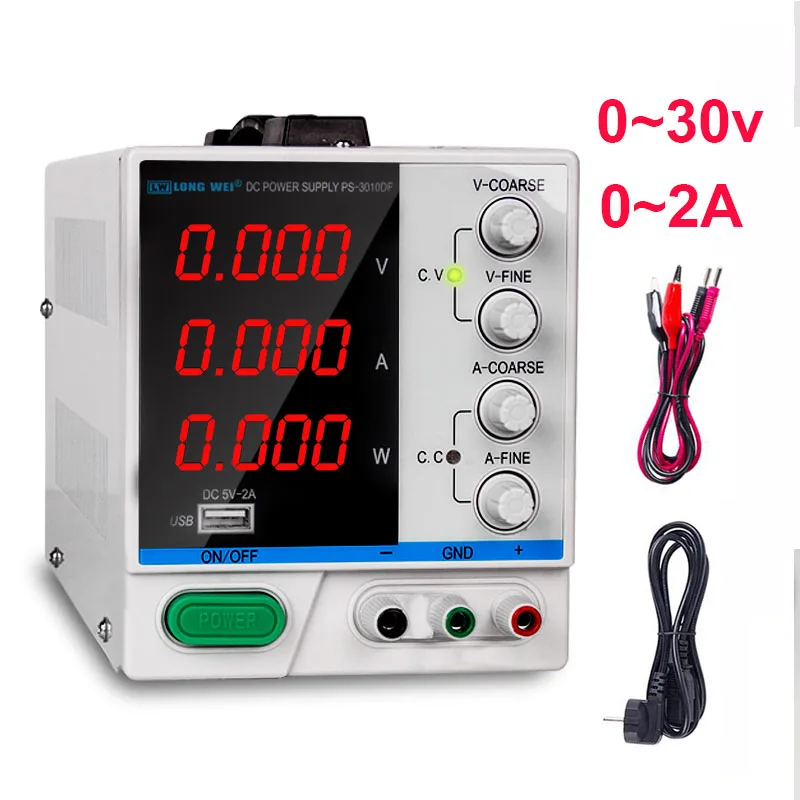 30V 2A Новое лабораторное научно-исследовательских Напряжение регуляторы Регулируемый DC Мощность питания 120V 30V 65V 10A 5A 3A 1A 2A однофазный высокой переключения - Цвет: 30V 2A