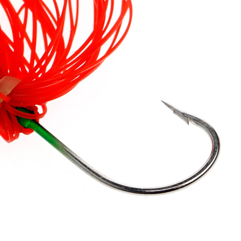 Спиннер приманка с 2 лезвиями резиновый джиг для рыбалки ложка озера реки