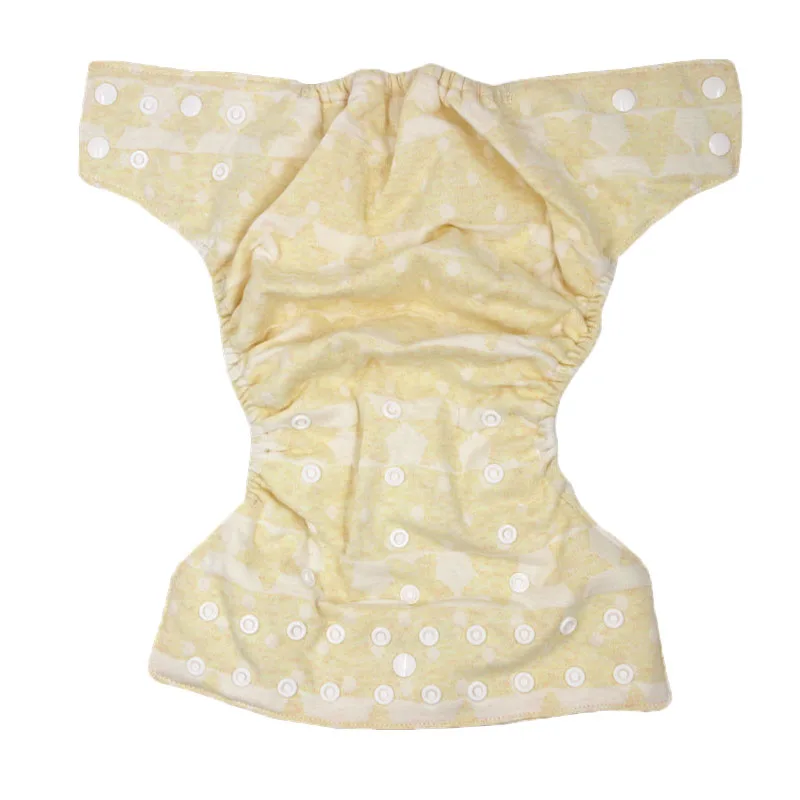 100% хлопковые водонепроницаемые тканевые подгузники с хлопковой подкладкой один