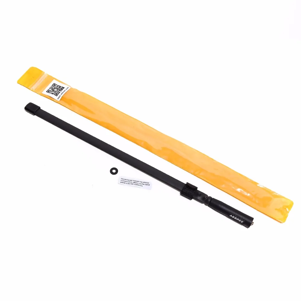 ABBREE SMA-Female VHF UHF Dual Band 144/430Mhz Foldable Tactical Antenna For Walkie Talkie Baofeng UV-5R UV-82 Kenwood TK-3207 | Мобильные