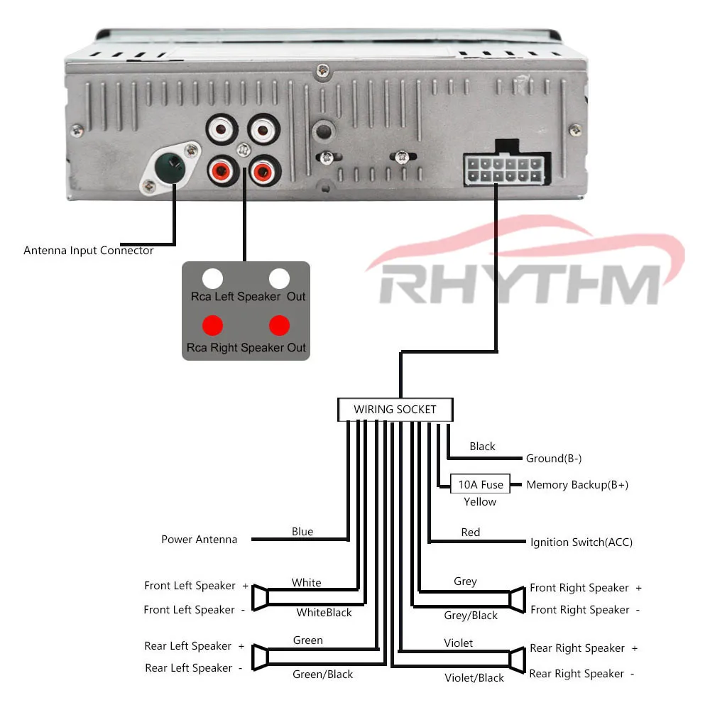 Авто радио автомобиля 12 V Bluetooth V2.0 автомобильный стерео в-тире 1 Din FM Aux Вход