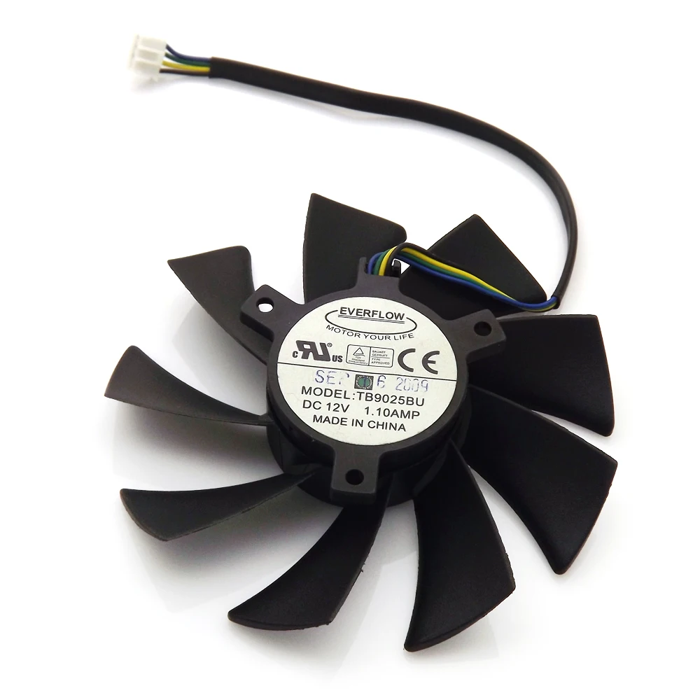 Кулер для видеокарты MSI R4890 12 В 1 10 А 94 мм | Компьютеры и офис