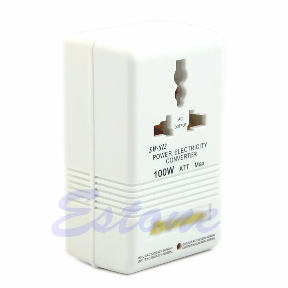 Профессиональный 220/240V до 110/120V преобразователь напряжения питания