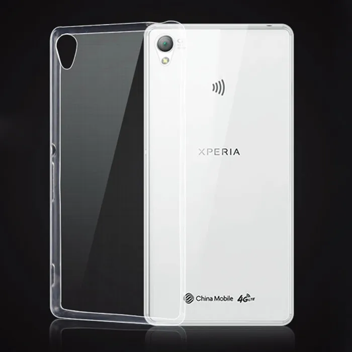 Для Sony Xperia Z3 чехол матовый Резина Щит для ТПУ Ясно Мягкий гель силиконовый z3 5.2 icnhs