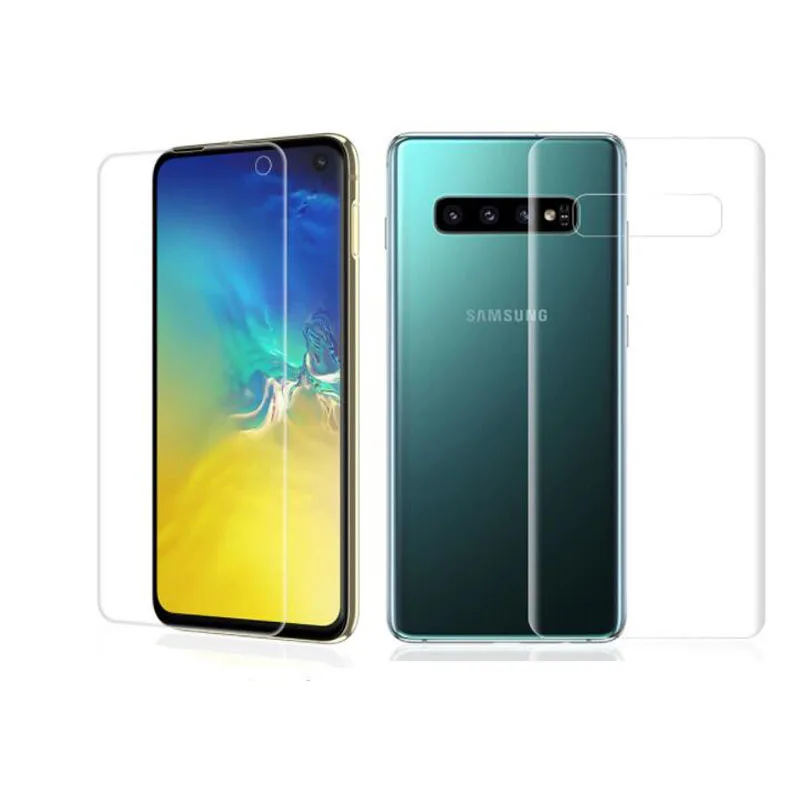 3D ТПУ Передняя Задняя прозрачная пленка для Samsung Galaxy S8 S9 S10 плюс S10e Примечание 10 9 8