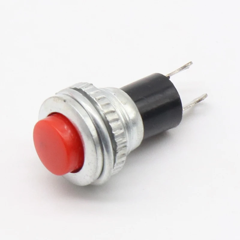 6 шт. черные/зеленые/желтые/синие/белые/красные мгновенные переключатели с