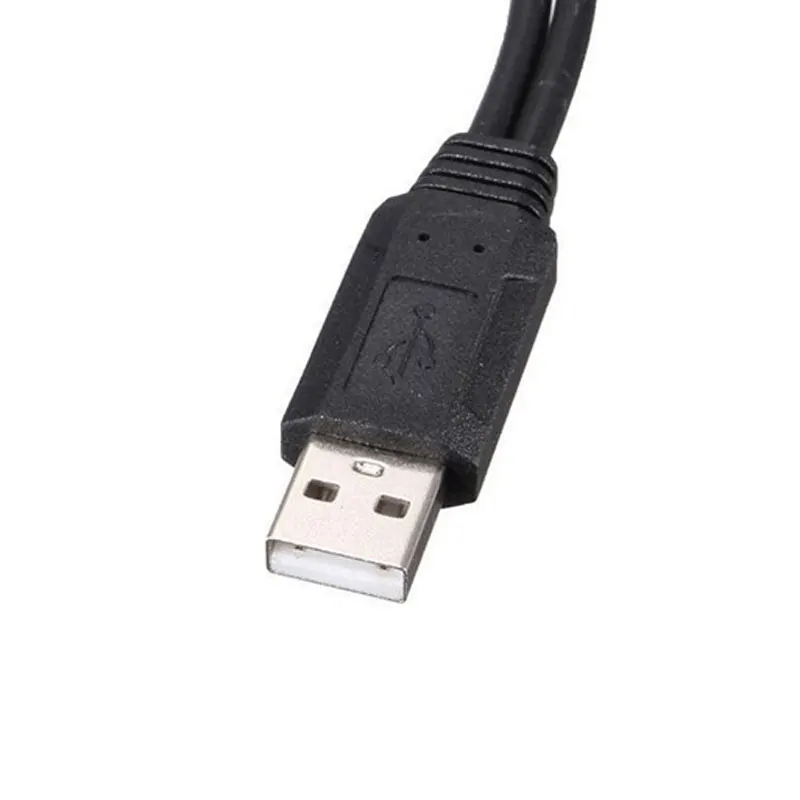 Горячая продажа USB 2 0 A папа до двойной гнездовой разъем Y разветвитель зарядка с