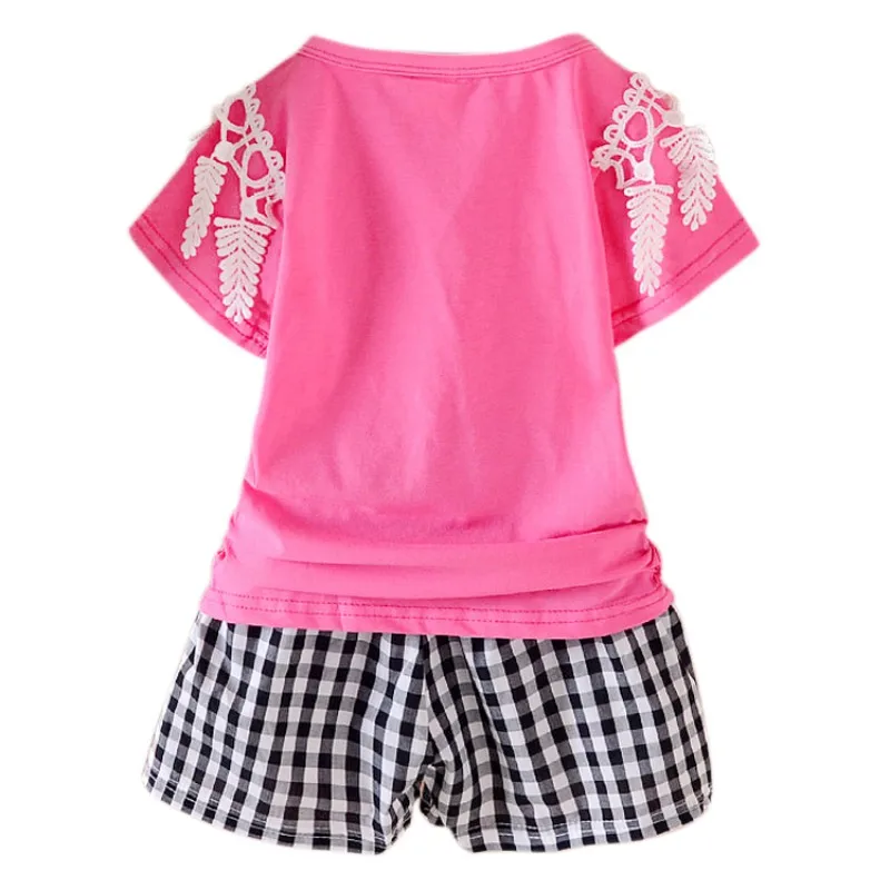 

Kids Girls Summer Clothes Set Cute Little Girls T-shirt Casual Pants Clothing Set for Kid Girl