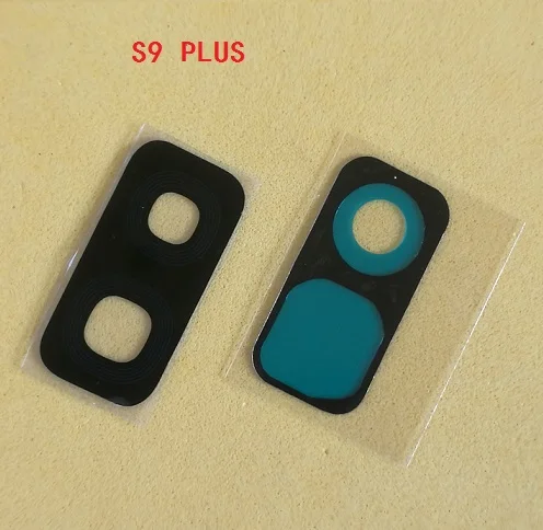 10 шт. стеклянная задняя камера + клейкая наклейка для Samsung Galaxy S5 S6 S7 Edge S8 S9 Plus Note 4 5 8