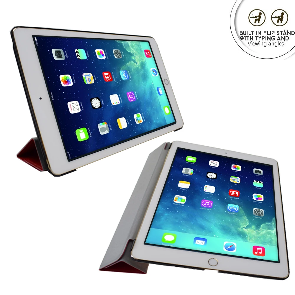 Ультратонкий смарт-чехол для Apple iPad Air 2 (iPad 6) 2014 модель A1566 A1567 легкая подставка с