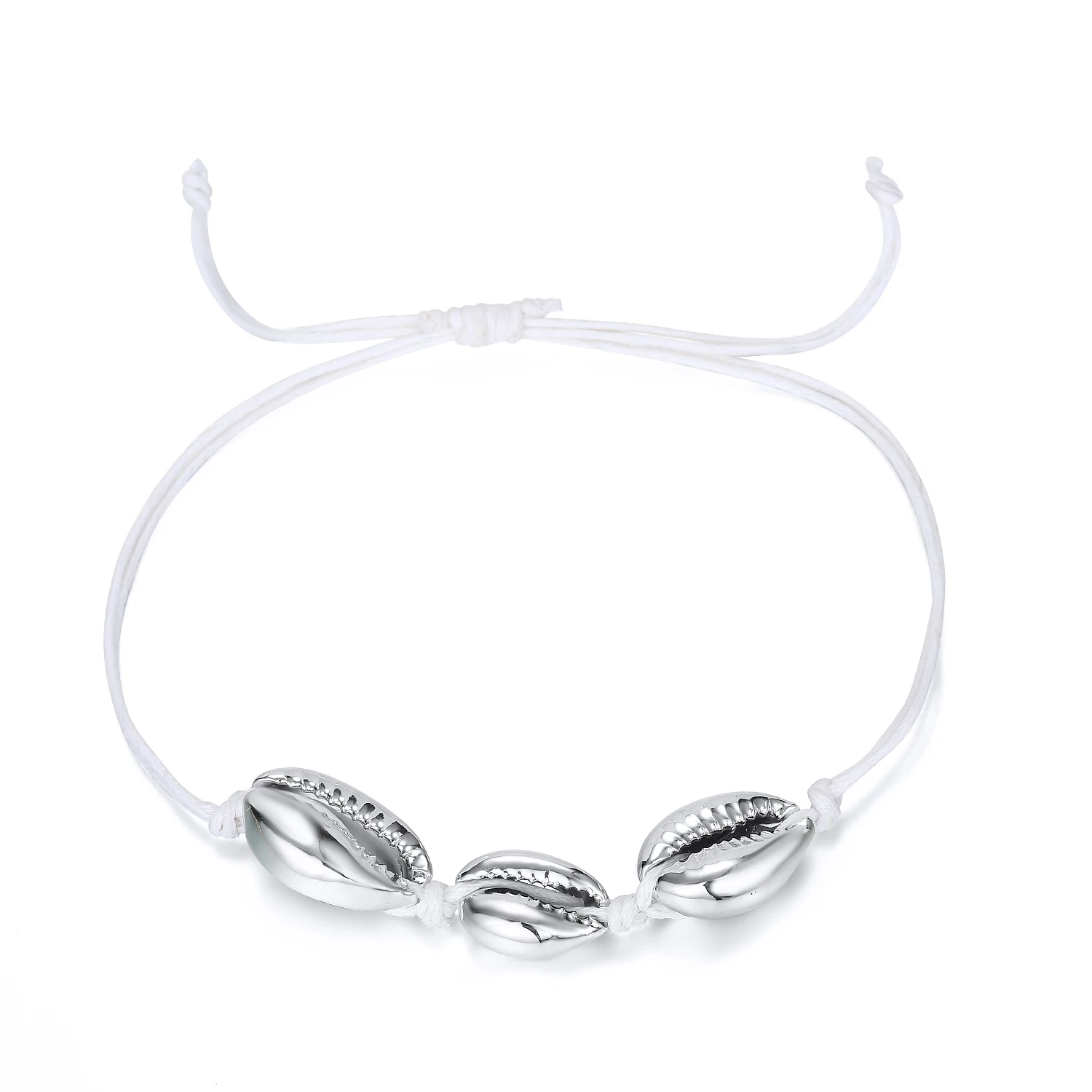 1 шт. модные регулируемые браслеты из ракушек женские нежные ручной работы