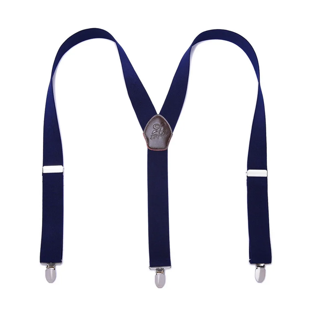 Подтяжки для мужчин кожаные пуговицы эластичный смокинг Y Back мужские подтяжки