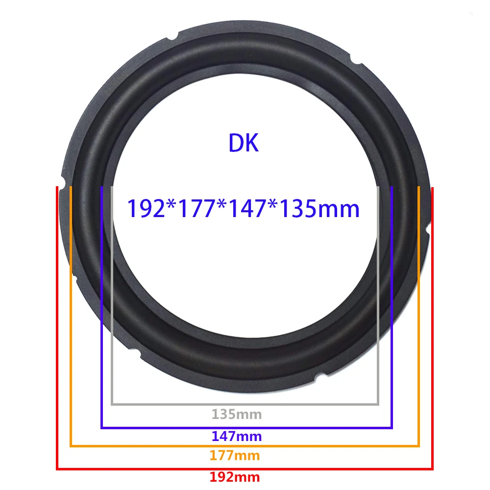 8 дюймов резиновый динамик Repairment объемная Подвеска Diy громкоговоритель Сабвуфер