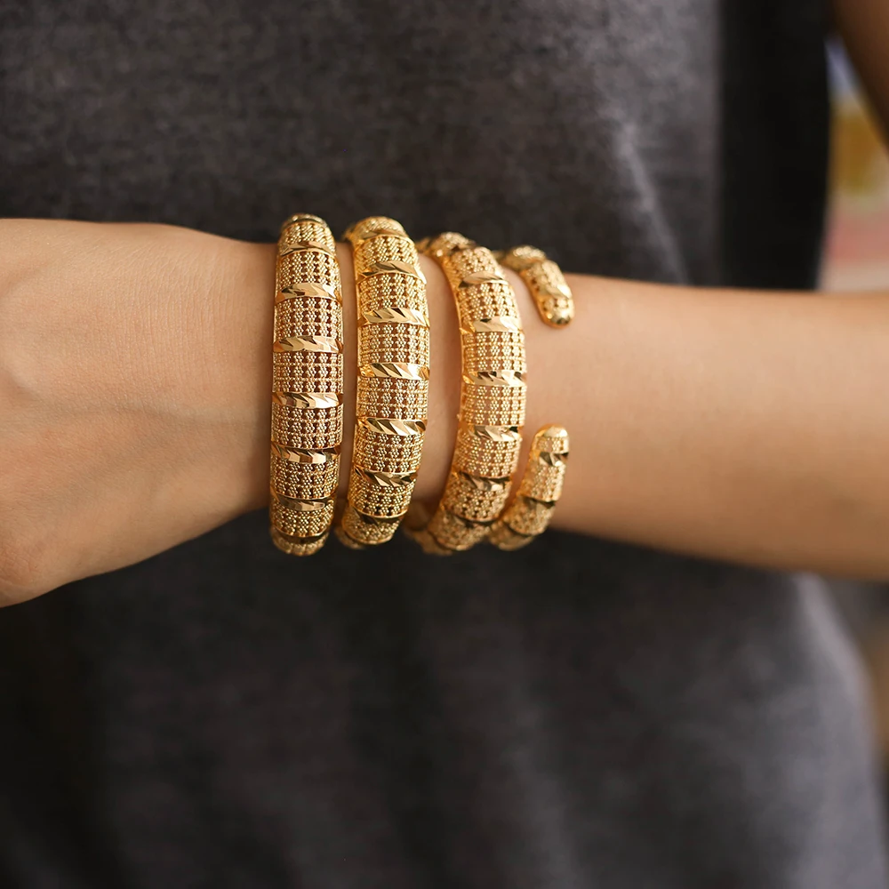 Бразильское 4 шт./лот золото цвета браслеты для ног с открытым брелоками женщин